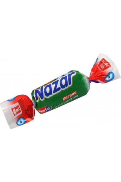Nazar Sakız Şekersiz 100 Adet Karpuz ürün görseli 1