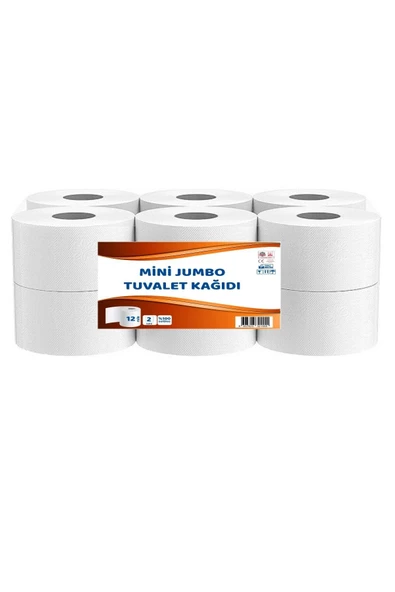 Maximum Mini Jumbo Tuvalet Kağıdı 12 Rulo 2 Kg ürün görseli 1