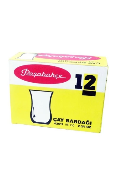 Paşabahçe 42011 85 Cc Kahveci Çay Bardağı 12 Adet ürün görseli 1