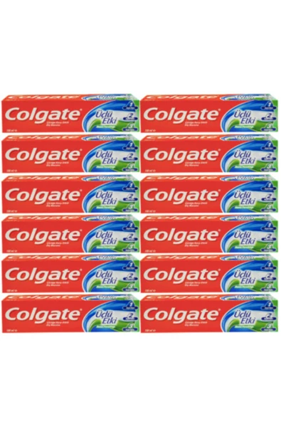 Colgate Üçlü Etki Diş Macunu 100 Ml 12 Li ürün görseli 1