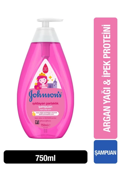 Johnson's Baby Işıldayan Parlaklık Bebek Şampuanı 750ml ürün görseli 1