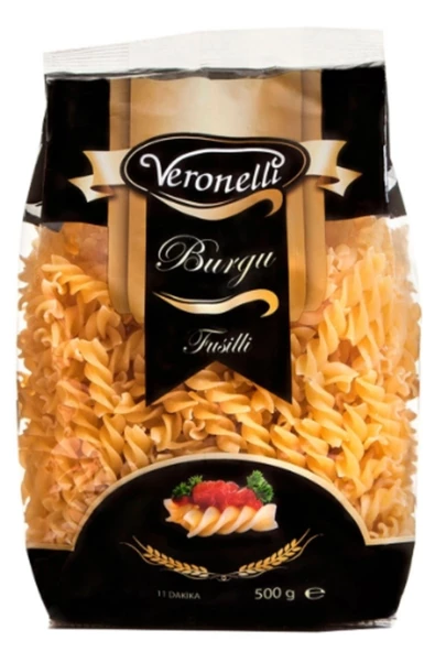 Veronelli 4'lü Veronelli Burgu Makarna 500 Gr. ürün görseli 1