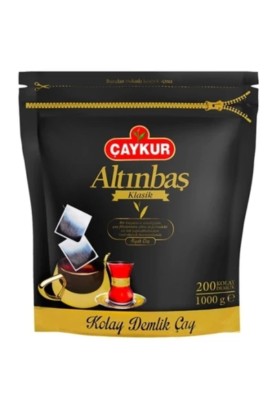 Çaykur Altınbaş Klasik Kolay Demlik Çay 200 Adet 1000 G ürün görseli 1
