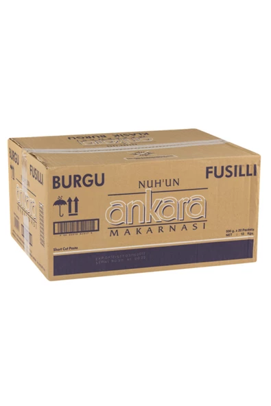 Nuh'un Ankara Nuh Un Ankara Burgu 500 G 20 Adet ürün görseli 1
