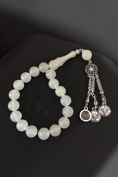 Rahatlatıcı ve Şık 17'lik Kedi Gözü Tesbih ürün görseli 1
