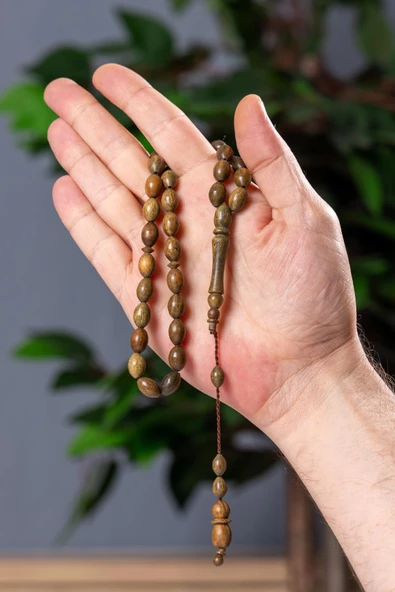 Arpa Tane Doğal Kokulu Pelensek Tesbih - Resim 3