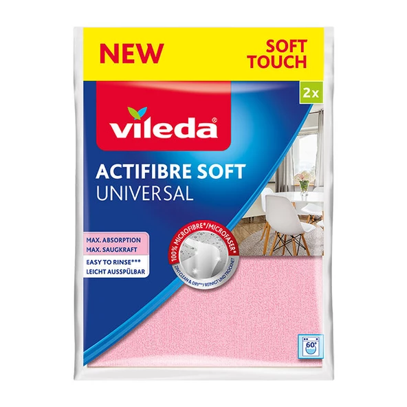 Vileda Vileda Actifibre Temizlik Bezi 2 Li - Resim 2