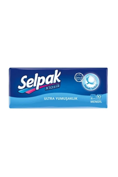 Selpak Selpak Klasik Cep Mendili 10lu ürün görseli 1