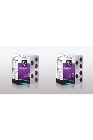 Zade Vital Çörek Otu Yağı 60 Kapsül 1800 Mg 2'li Paket ürün görseli 1