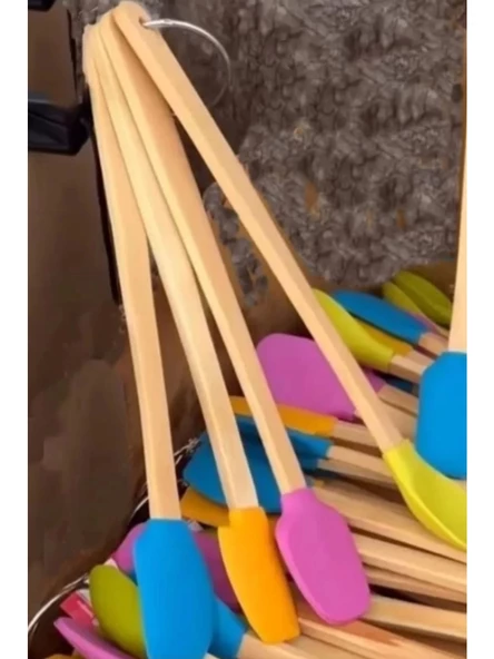 Balsa SMS04 Çok Renkli Silikon Spatula Mutfak Seti 4'lü ürün görseli 1