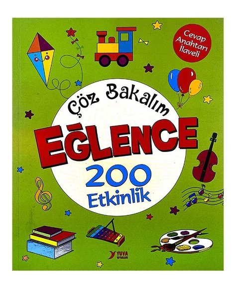 Çöz Bakalım 200 Eğlenceli Etkinlik Kitabı Yuva Yayınları ürün görseli 1