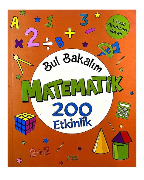 Bul Bakalım 200 Matematik Etkinlik Kitabı Yuva Yayınları ürün görseli 1