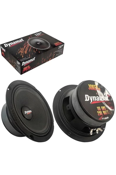 Dynamat 16 Cm Joker Serisi 110W Rms 290W Maksimum 2 Adet Midrange ürün görseli 1