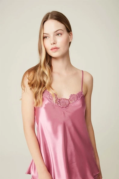 Saten Büstiyer Belinda Rose Gül ürün görseli 1