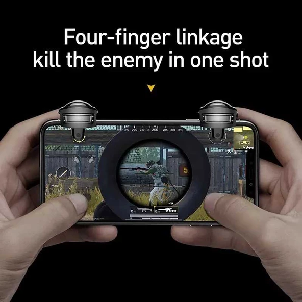 Pubg Hareketli Clipsli Mobil Game Oyun Kontrol Aparatı ürün görseli 1