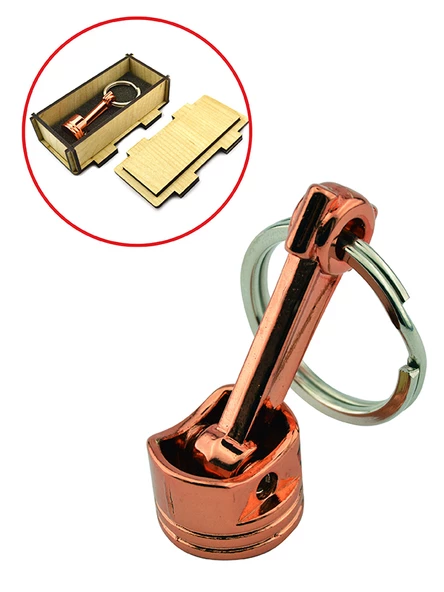 Piston Anahtarlık Kırmızı ürün görseli 1