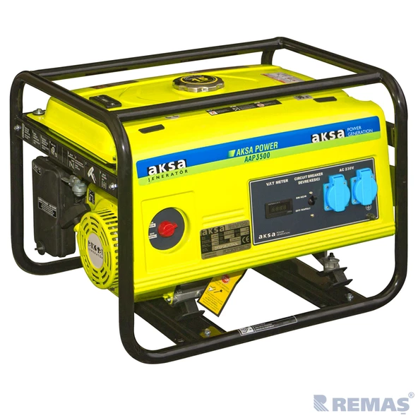 Aksa Aap 3500 İpli 3.5 Kva Monofaze Benzinli Jeneratör ürün görseli 1