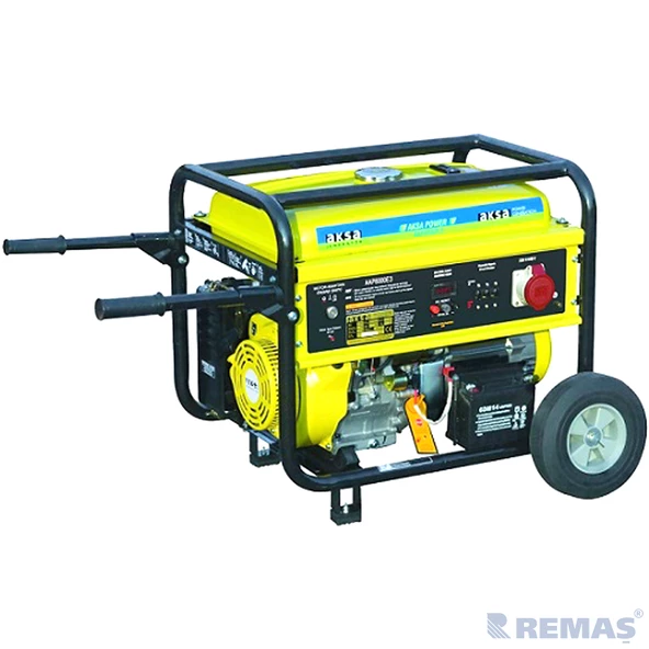 Aksa Aap 8000 E3 Marşlı 8 Kva Trifaze Benzinli Jeneratör ürün görseli 1
