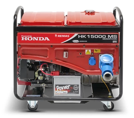 Honda HK 15000 MS Marşlı 15 Kva Monofaze Benzinli Jeneratör ürün görseli 1