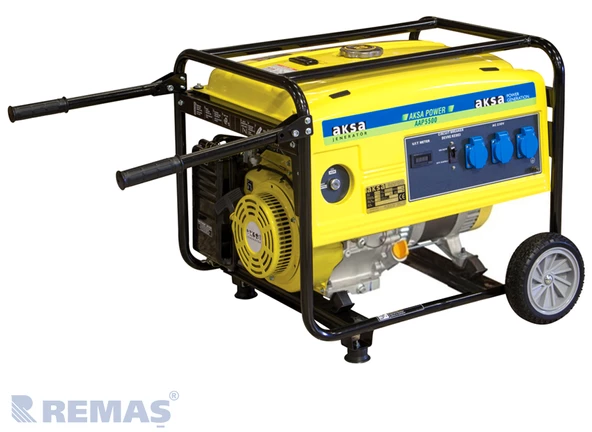 Aksa Aap 5500 İpli 5.5 Kva Monofaze Benzinli Jeneratör ürün görseli 1