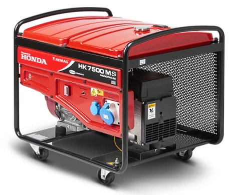 Honda HK 7500 MS Otomatik 7.5 kVA Monofaze Benzinli Jeneratör ürün görseli 1