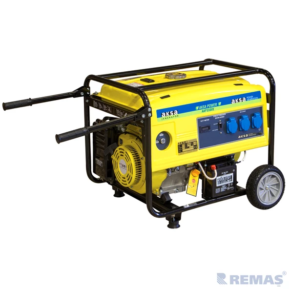 Aksa AAP 5500E 5.5 kVA Marşlı Benzinli Jeneratör ürün görseli 1