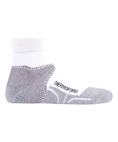Thermoform Unisex Walking Patik Çorap Beyaz - Resim 2