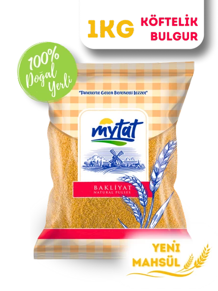 Mytat Doğal Yerli Üretim Köftelik Bulgur 1 kg ürün görseli 1