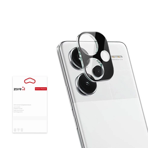 Vendas Xiaomi Redmi Note 13 Pro Plus 5G Zore 3D Kamera Camı ürün görseli 1