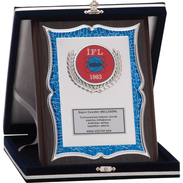 ODAK KUPA - Ahşap Plaketler - PL-033 B - 15x20 cm ürün görseli 1