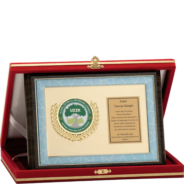 ODAK KUPA - Ahşap Plaketler - PL-121 B - 15x20 cm ürün görseli 1