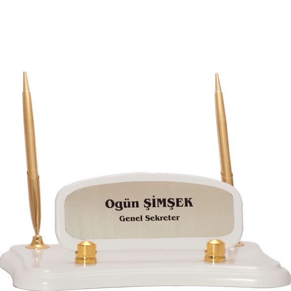 ODAK KUPA - Ahşap ve Cam Masa İsimlikleri - YZ-013 A - 10 cm ürün görseli 1