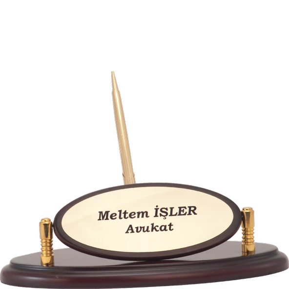 ODAK KUPA - Ahşap ve Cam Masa İsimlikleri - YZ-010 A - 10 cm ürün görseli 1