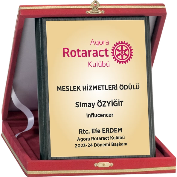 ODAK KUPA - Ahşap Plaketler - PL-001-M A - 15x20 cm ürün görseli 1