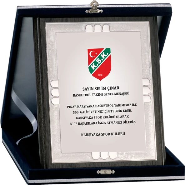 ODAK KUPA - Ahşap Plaketler - PL-029-M A - 18x24 cm ürün görseli 1