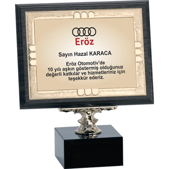 ODAK KUPA - Ahşap Plaketler - PL-028-M A - 18x24 cm ürün görseli 1