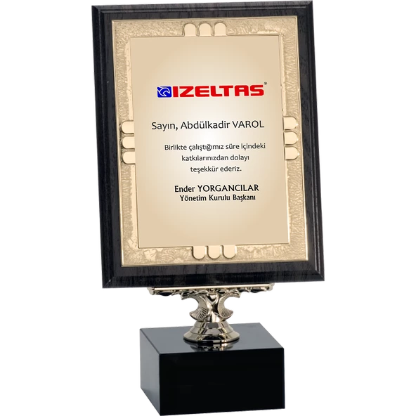 ODAK KUPA - Ahşap Plaketler - PL-026-M A - 18x24 cm ürün görseli 1