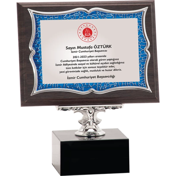 ODAK KUPA - Ahşap Plaketler - PL-036-M B - 15x20 cm ürün görseli 1