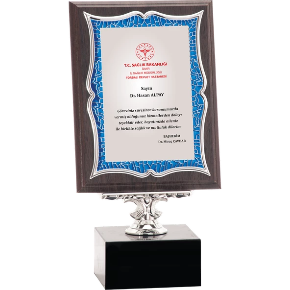 ODAK KUPA - Ahşap Plaketler - PL-034-M B - 15x20 cm ürün görseli 1