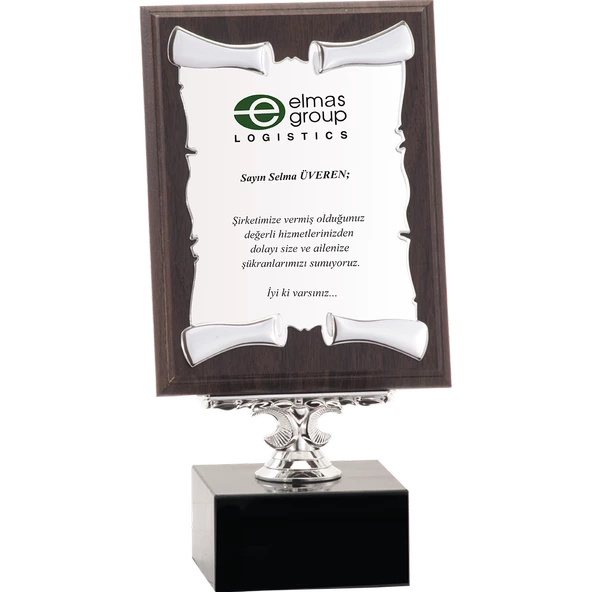 ODAK KUPA - Ahşap Plaketler - PL-038-M B - 15x20 cm ürün görseli 1