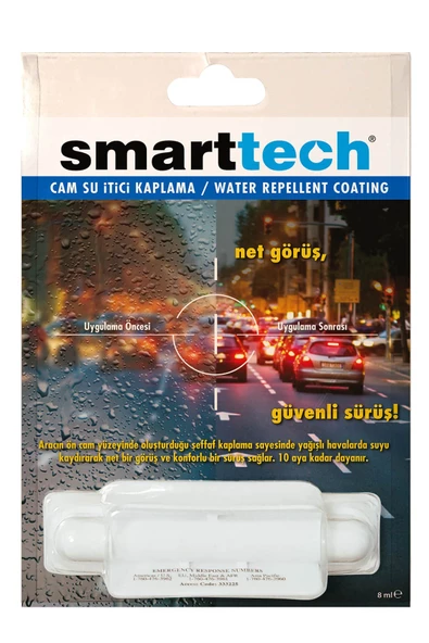 Smart Tech Cam Su İtici Kaplama - Blister ürün görseli 1