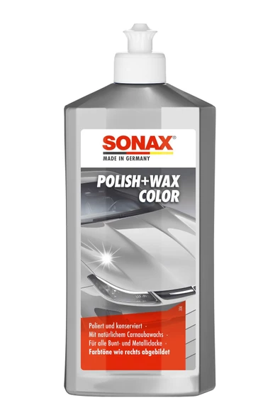 Sonax Renkli Nano Parlatıcı ve Koruyucu Cila Gri 250 ml ürün görseli 1