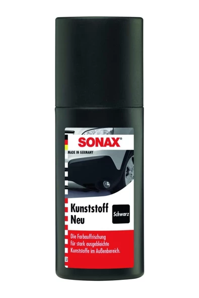 Sonax Dış Plastik Aksam & Tampon Boyası Siyah 100 ml ürün görseli 1