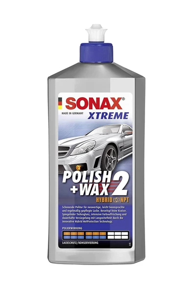 Sonax Xtreme Çizik Giderici ve Parlatıcı Cila Hybrid Npt 250 ml (No:2) ürün görseli 1