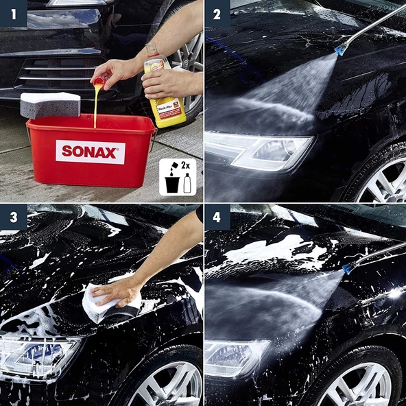 Sonax Cilalı Şampuan 1 lt - Resim 4
