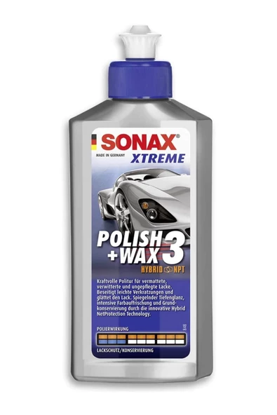 Sonax Xtreme Çizik Giderici Parlatıcı Cila Hybird 250 ml (No:3) ürün görseli 1