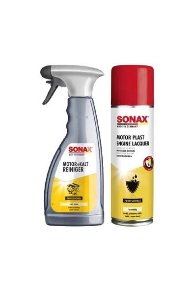 Sonax Motor Temizleme ve Koruma Seti (Eko) - Resim 2