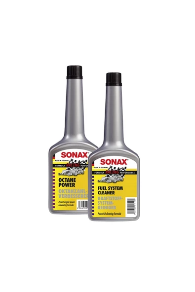 Sonax Benzinli Araç Sistem Temizleme ve Performans Seti (Standart) ürün görseli 1