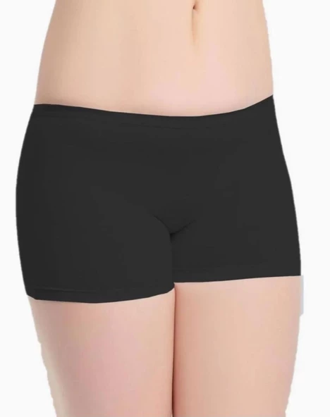 6 lı Paket Tutku Bayan Kısa Şort Boxer 0154 - Resim 3