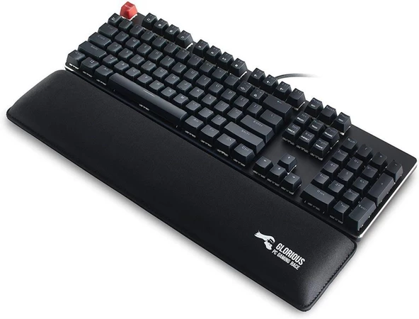 Glorious  Ergonomik Full Size %100 Oyun Klavyesi Bilek Desteği 25mm ürün görseli 1